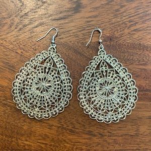 Gold Dangly Earrings